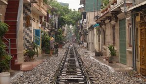 vietnam hanoi railway track
