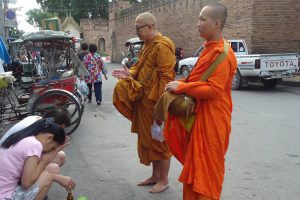 monks in thailand