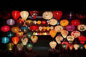 Hoi An old town by night