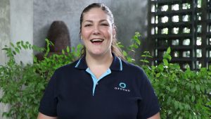 Lauren with a BIG smile